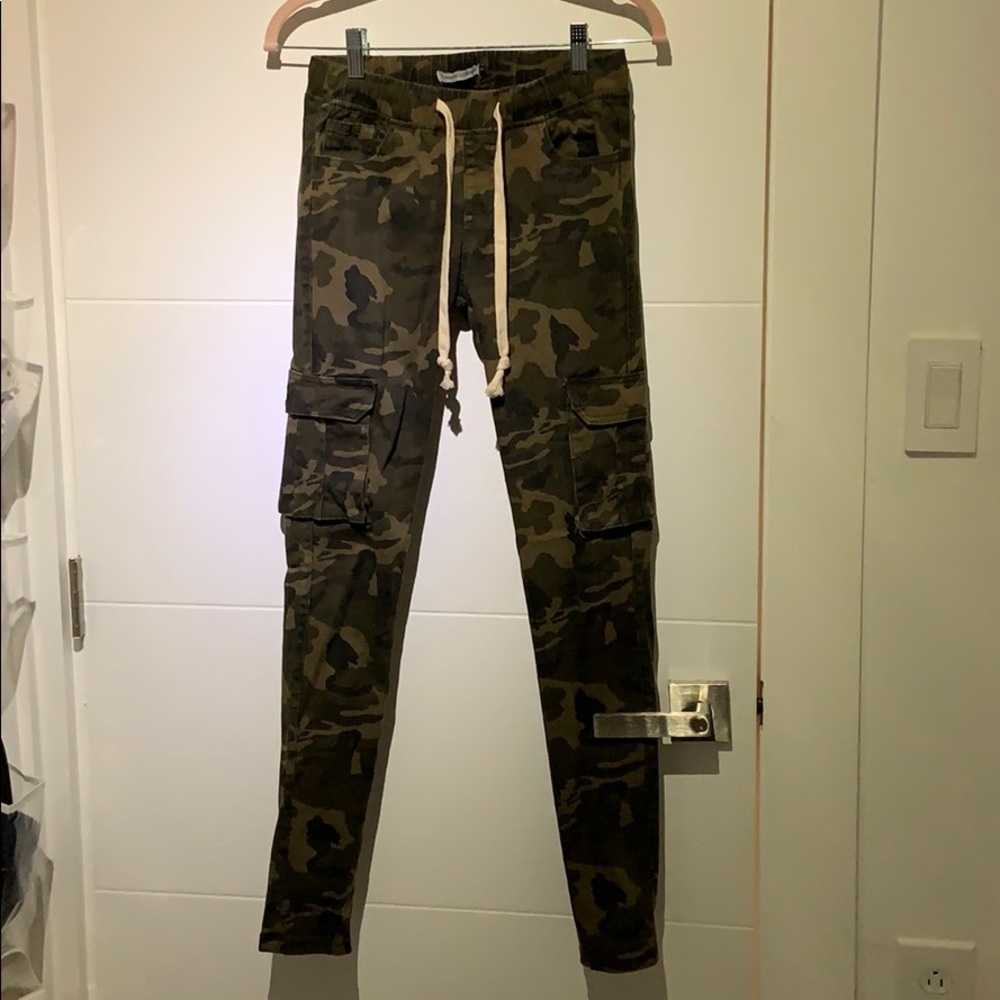Cargo Camo Jogging Jeans Revamped